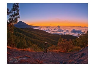 Astrofotografia en el teide