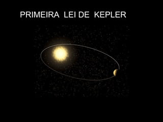PRIMEIRA LEI DE KEPLER
 