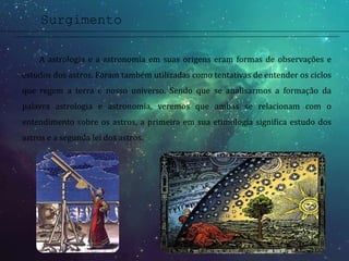 Astrologia e astronomia | PPTX