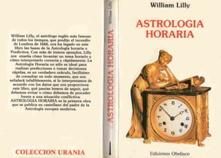 Astrologia horaria   willian lilly