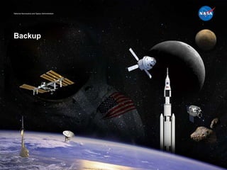 National Aeronautics and Space Administration
Backup
 