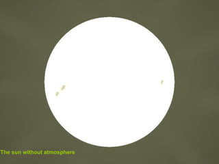 The sun without atmosphere
 