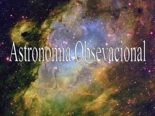 Astronomía Obsevacional 
