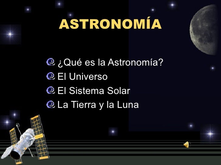 AstronomíA (Pps)