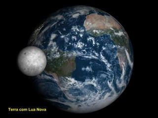 Terra com Lua Nova 
