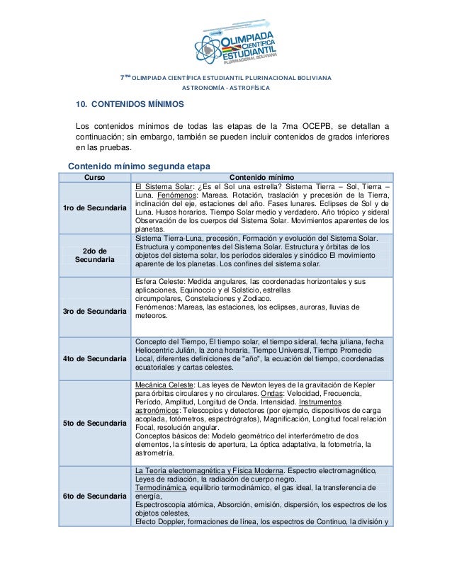 Olimpiadas Cientificas Convocatoria | astronomia astrofisica convocatoria Olimpiadas Cientificas Convocatoria | astronomia astrofisica convocatoria