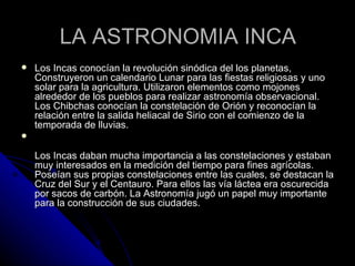 Astronomia En Otras Culturas | PPT