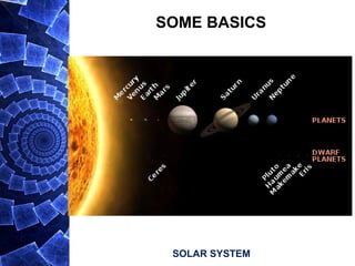 SOME BASICS
SOLAR SYSTEM
 