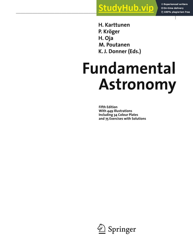 Astronomi Fundamental Astronomy 5th Edition pdf
