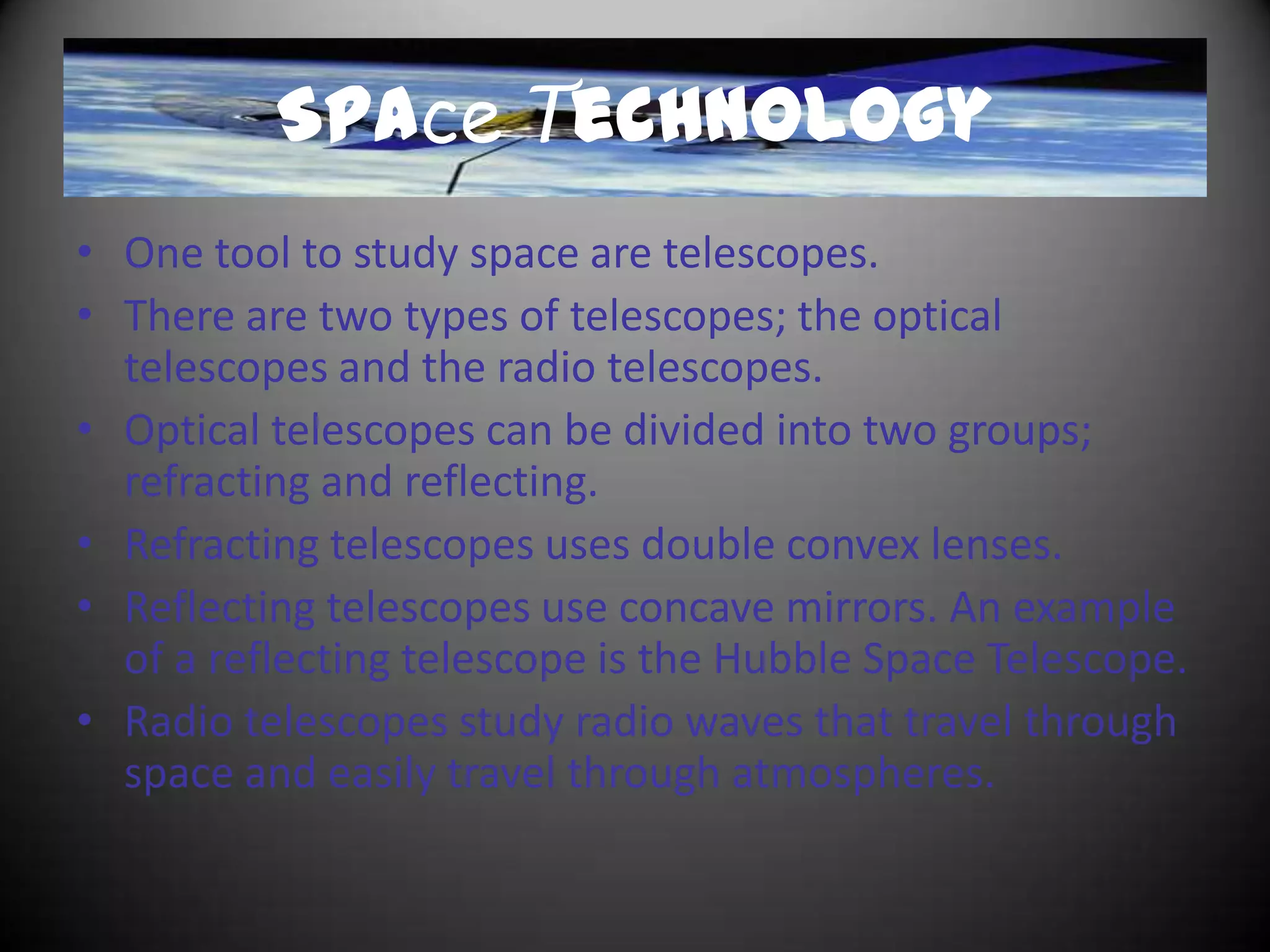 Light Years
• Light years don‟t measure the speed light
  travels. It is actually a measurement of
  how far light can travel in a year, so it is
  measuring distance.
• The stellar parallax is the difference of
  direction of two widely spread objects to
  an observer.
 