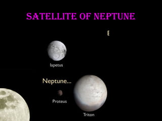 SATELLITE OF NEPTUNE

 