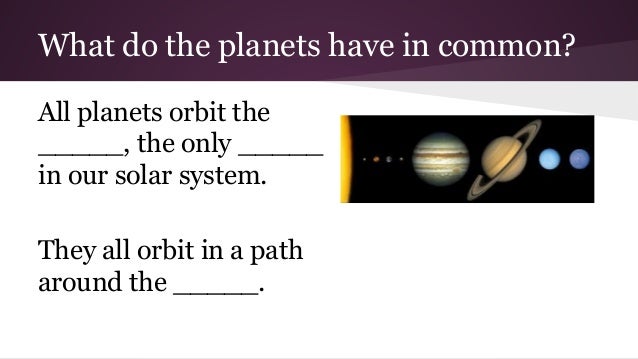 Astronomy fourth grade