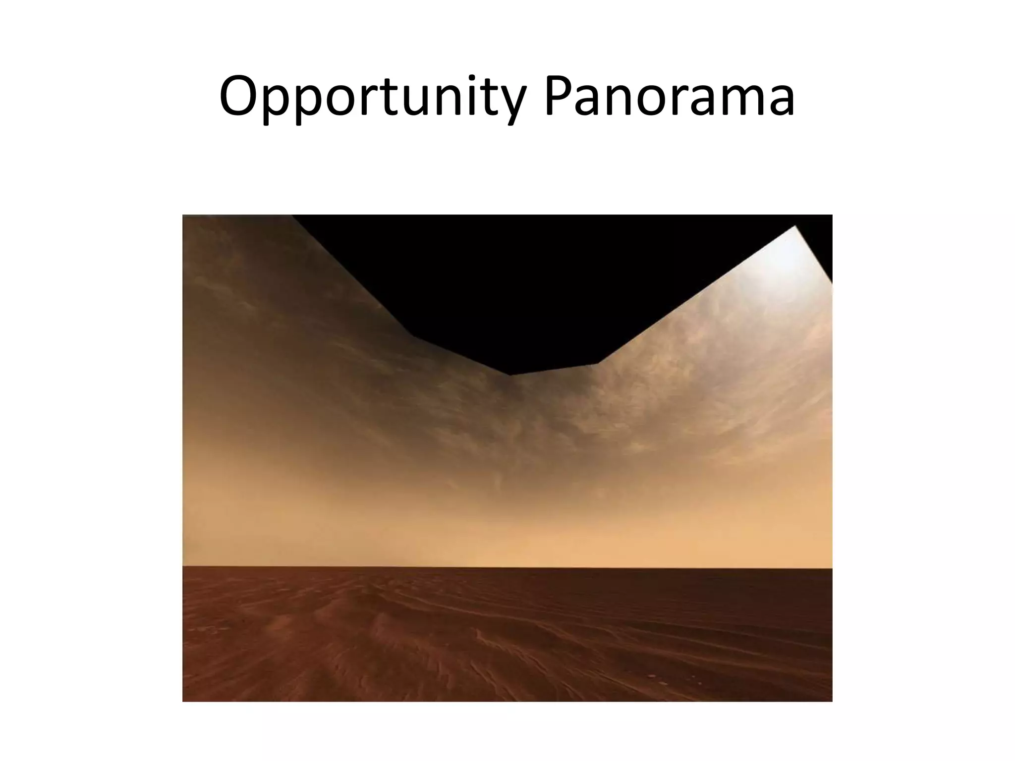Opportunity Panorama

 