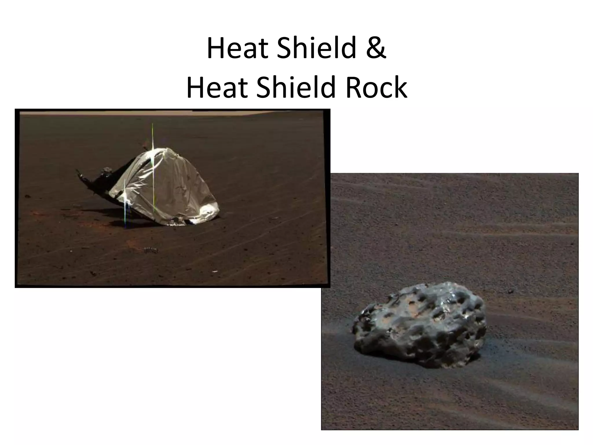 Heat Shield &
Heat Shield Rock

 