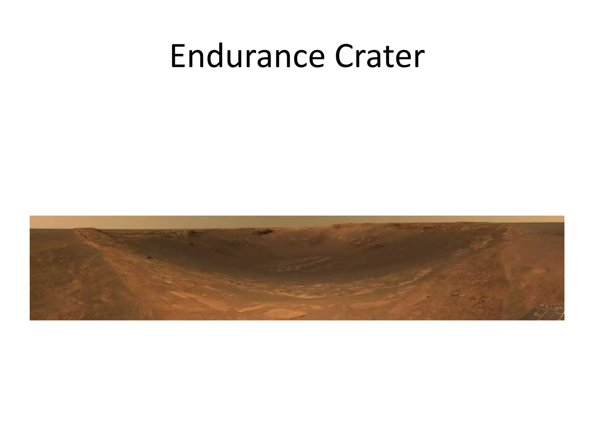 Endurance Crater

 
