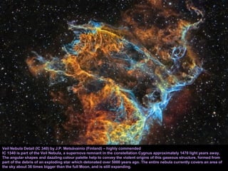 Young Astronomy Photographer of the Year 
The Horsehead Nebula (IC 434) by Shishir & Shashank Dholakia (USA) – winner 
Thi...