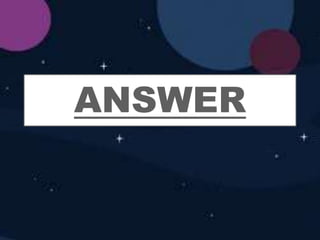 ANSWER
 