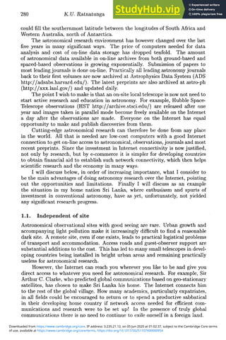 Astronomy Research Via The Internet PDF