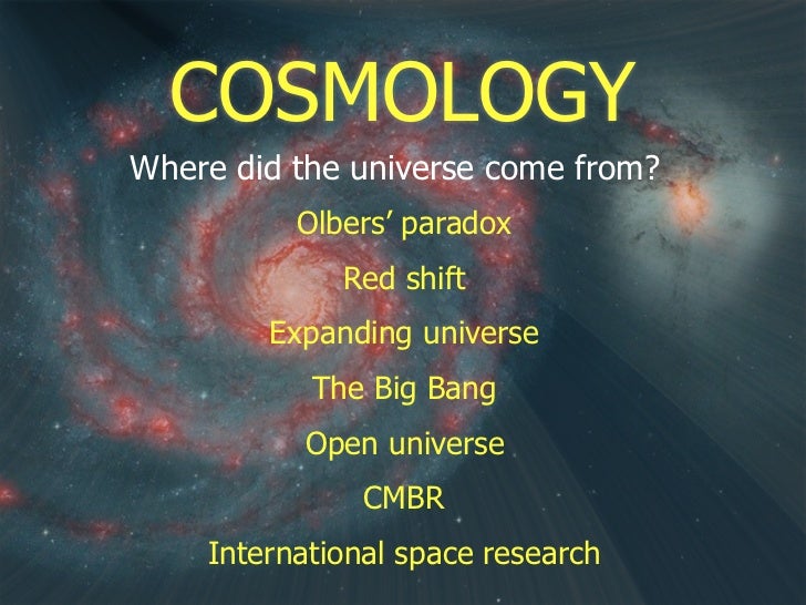 IB Astrophysics - cosmology - Flippingphysics by nothingnerdy
