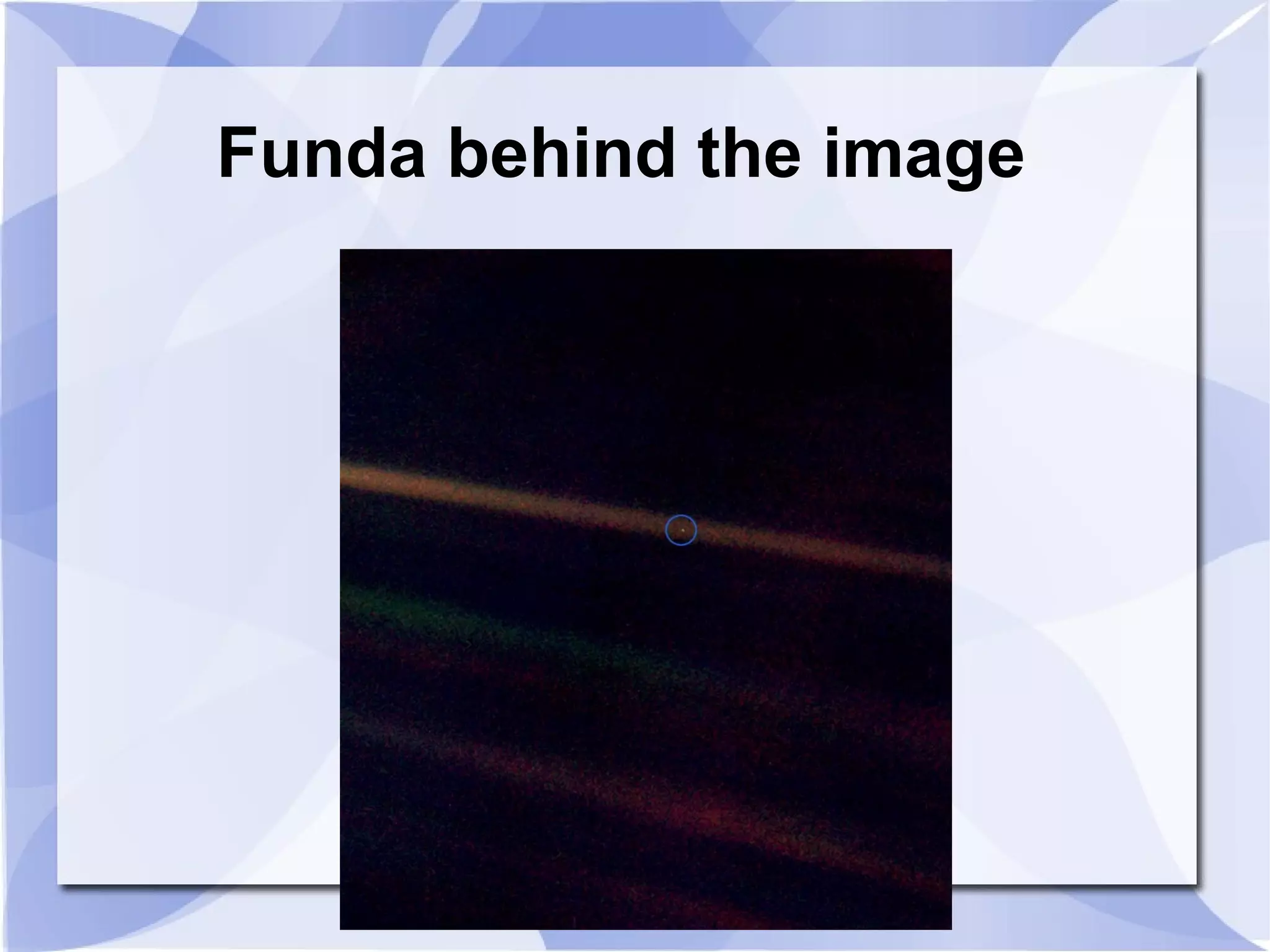 Funda behind the image 