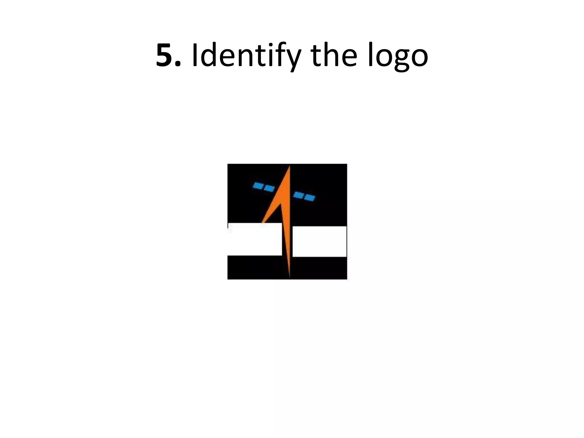 5. Identify the logo