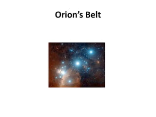 Orion’s Belt