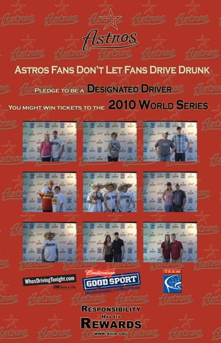 TEAM MLB Poster - Astros 2010