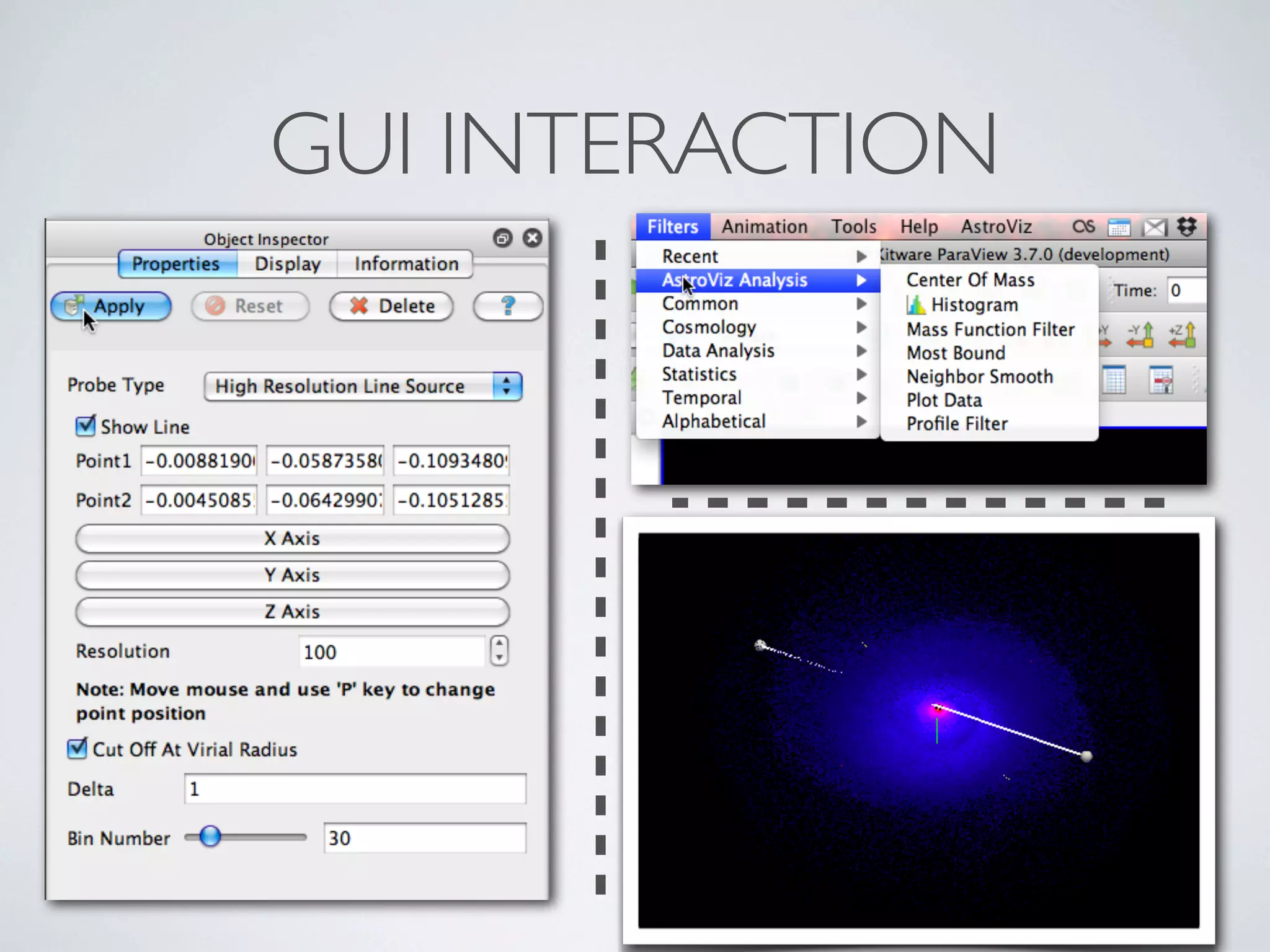 GUI INTERACTION
 
