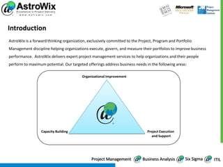 Astro wix training solutions | PPTX