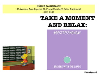 NÚCLEO BANDEIRANTE
3ª Avenida, Área Especial 04, Praça Oficial 4/2, Setor Tradicional
3901 4333
 