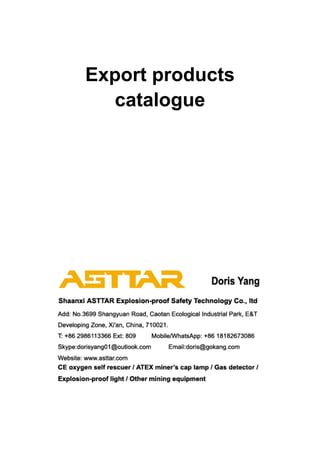 Export products
catalogue
 