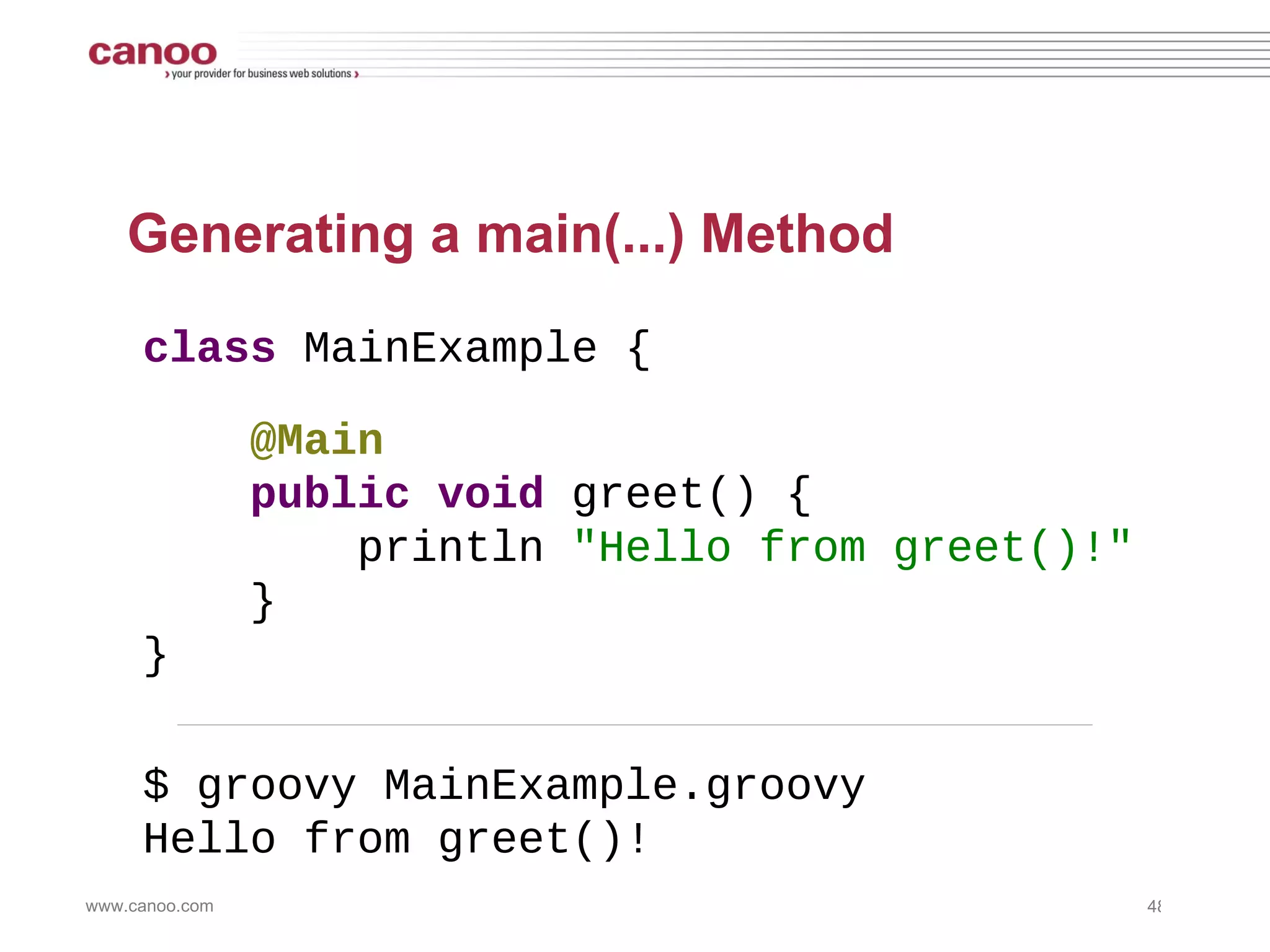 Creating AST... from code def  ast =  new  AstBuilder().buildFromCode { new  Date() } assert  ast[0].statements[0]  instanceof  ReturnStatement 