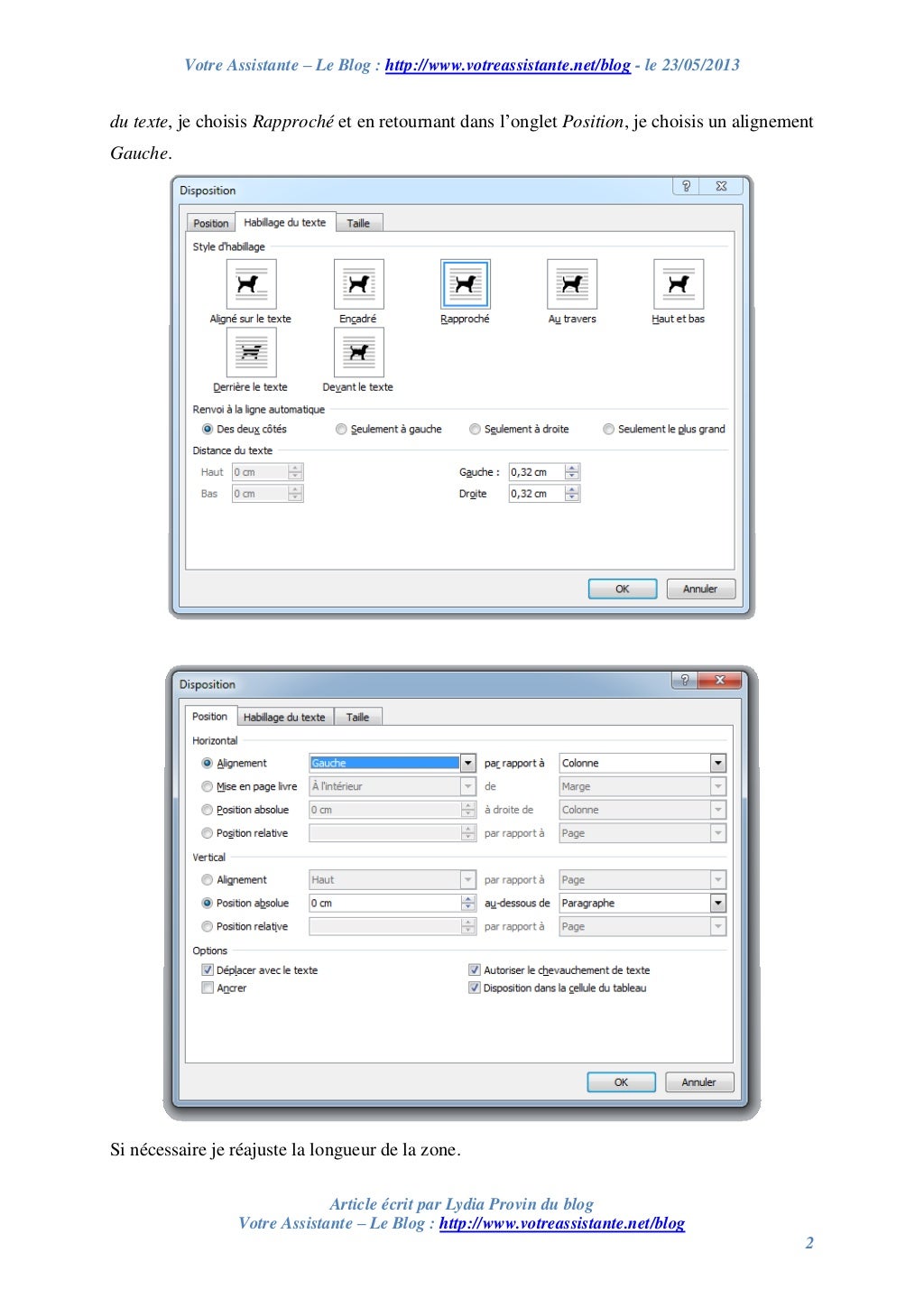 Astuces de mise en forme et mise en page Word