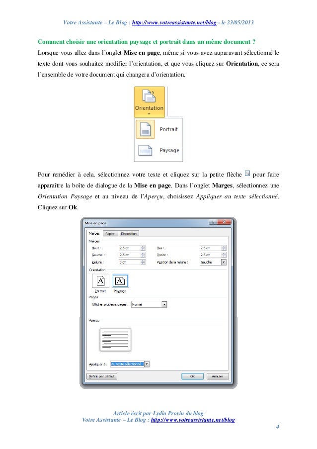 Astuces de mise en forme et mise en page Word