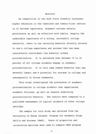 A Study of Academic Procrastination in College Students.pdf