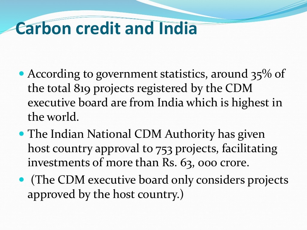 research paper on carbon credit accounting