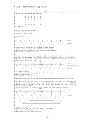 A study of dipole antennas using mat lab | PDF