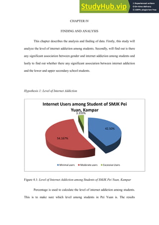 A STUDY OF INTERNET ADDICTION AMONG STUDENTS OF SEKOLAH | PDF