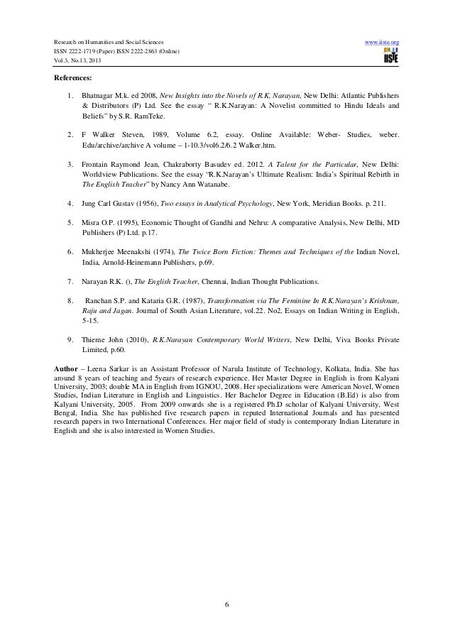 essay on english teacher pinarkubkireklamoweco a study of the multi dimensional themes of r k narayans the english
