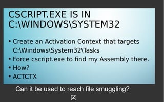 Can it be used to reach file smuggling?
[2]
 