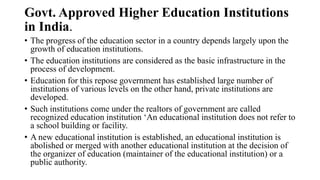 A study on contemporary issues in higher education nil | PPTX