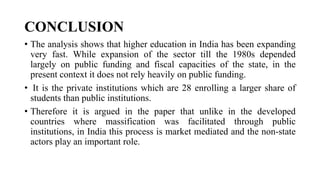 A study on contemporary issues in higher education nil | PPTX