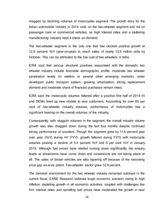 A study on customer preferebce and satisfaction towards bajaj bikes | DOCX