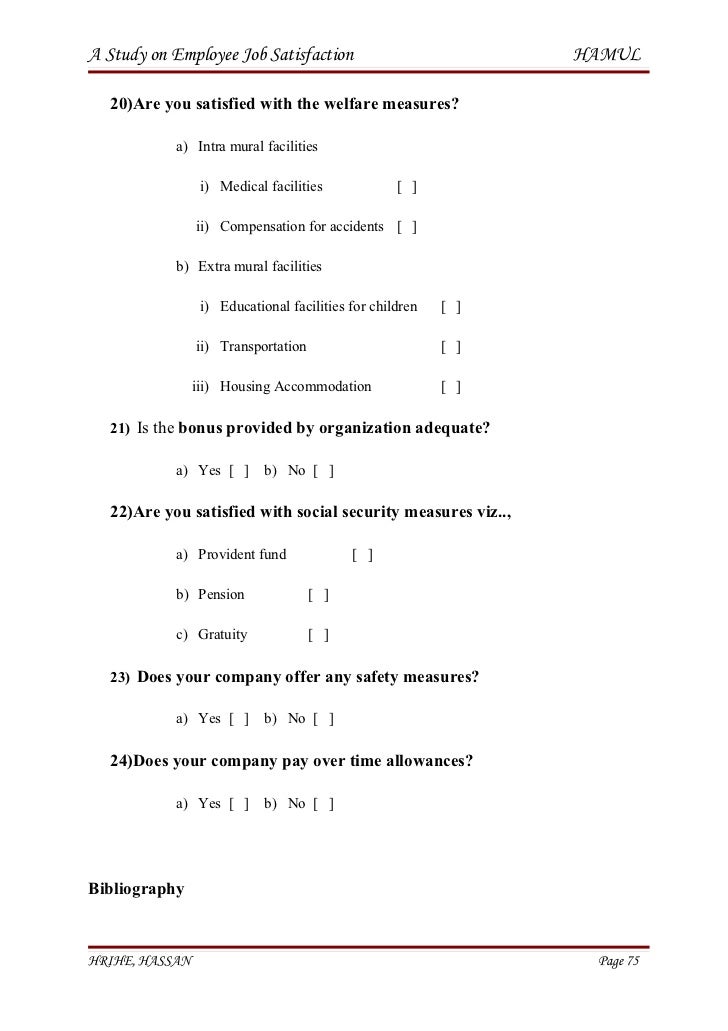 Research papers on nursing job satisfaction