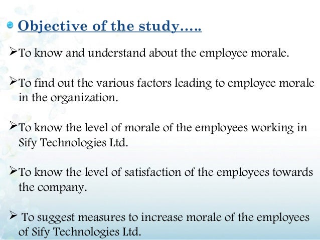 employee objective