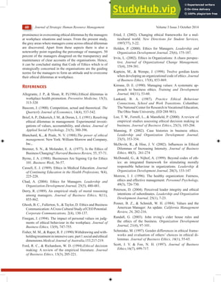 A Study On Ethical Dilemmas Of Managers At Workplace.Pdf