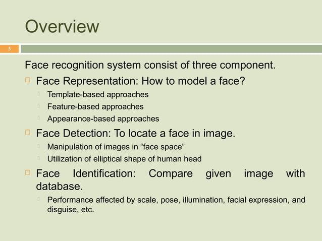 A study on face recognition technique based on eigenface | PPT