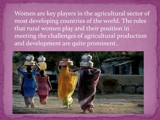 A study on factors affecting decision making of farm women | PPTX