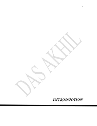 1
INTRODUCTION
 