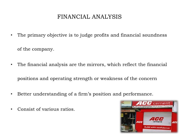 Review of literature of financial performance analysis